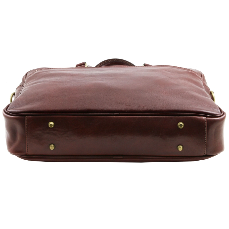 Leder-Laptoptasche Urbino 1 Fach Boden Leder-Laptoptasche Urbino 1 Fach Boden
